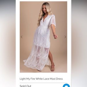 Bella Ella lace “light my fire” dress.